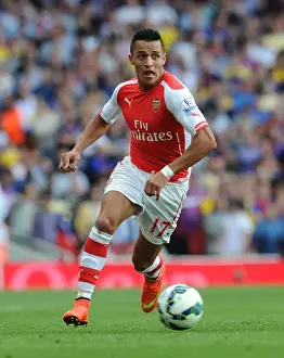 Arsenal V Crystal Palace 2014/15 Prints: Alexis Sanchez: Arsenal's Dynamic Force Against Crystal Palace, Premier League 2014/15