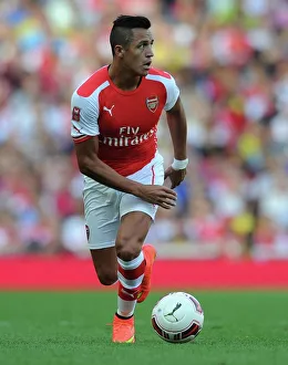 Alexis Sanchez: Arsenal's Dynamic Force Against AS Monaco, Emirates Cup 2014