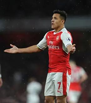 Arsenal V Sunderland 2016-17 Prints: Alexis Sanchez: Arsenal's Premier League Warrior (vs Sunderland, 2016-17)