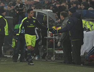 FC Basel V Arsenal 2016-17 Prints: Alexis Sanchez Bids Farewell: FC Basel vs. Arsenal, UEFA Champions League, December 2016