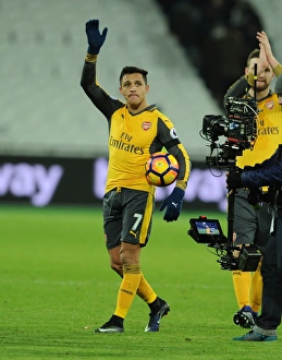 Olympic Stadium Prints: Alexis Sanchez Bids Farewell: West Ham United vs. Arsenal, Premier League 2016-17