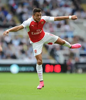 Newcastle United V Arsenal 2015-16 Prints: Alexis Sanchez Faces Newcastle United in the 2015-16 Premier League Clash