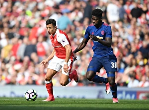 Arsenal V Manchester United 2016-17 Prints: Alexis Sanchez Outsmarts Axel Tuanzebe: Arsenal's Thrilling Premier League Victory Over Manchester United