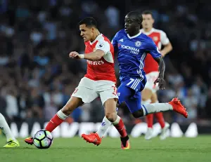 Alexis Sanchez Outsmarts N'Golo Kante: A Pivotal Moment in the 2016-17 Arsenal vs. Chelsea Clash