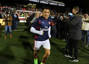 Alexis Sanchez Prepares for Arsenal's FA Cup Battle at Sutton United