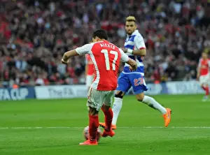 Reading V Arsenal FA Cup Semi Final 2014/15 Prints: Alexis Sanchez Scores Arsenal's Second Goal in FA Cup Semi-Final against Reading