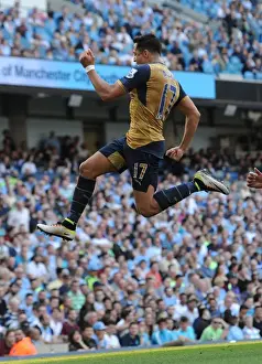 Alexis Sanchez Scores Arsenal's Second Goal: Manchester City vs. Arsenal (May 2016)