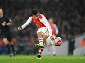Alexis Sanchez Scores Arsenal's Second Goal vs. Hull City - FA Cup 2014-15