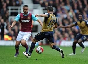 West Ham United V Arsenal 2015-16 Prints: Alexis Sanchez Scores Arsenal's Second Goal vs. West Ham United (April 2016)