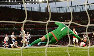 Arsenal V West Bromwich Albion 2015-16 Prints: Alexis Sanchez Scores First Goal for Arsenal: Arsenal 1-0 West Bromwich Albion