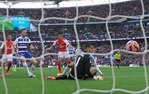 Reading V Arsenal FA Cup Semi Final 2014/15 Prints: Alexis Sanchez Scores the Game-Winning Goal for Arsenal in FA Cup Semi-Final Against Reading