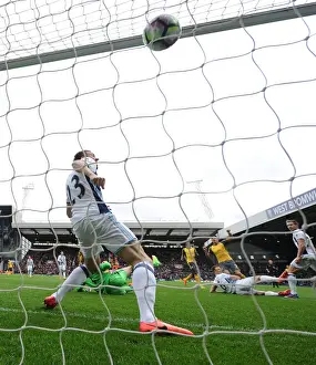 West Bromwich Albion V Arsenal 2016-17 Prints: Alexis Sanchez Scores Past Gareth McAuley: West Bromwich Albion vs