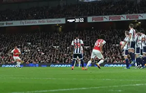 Arsenal V West Bromwich Albion 2015-16 Prints: Alexis Sanchez Scores His Second Goal: Arsenal's Victory Over West Bromwich Albion in the Premier League 2015-16