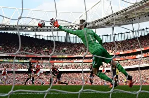 Arsenal V Manchester United 2015/16 Prints: Alexis Sanchez Scores Thrilling Third Goal Against Manchester United in Arsenal's Victory