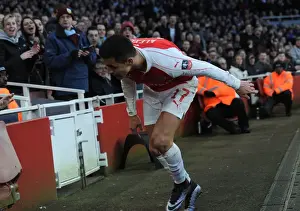 Alexis Sanchez Soars Over Advertising Boards in Intense FA Cup Clash vs. Burnley