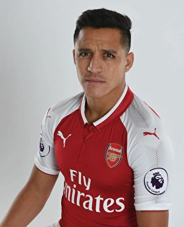 Alexis Sanchez's Arsenal Team Photocall 2017-18