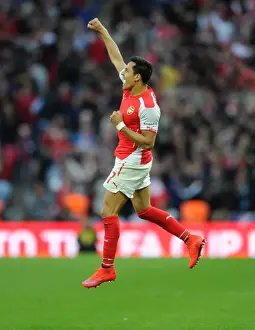 Reading V Arsenal FA Cup Semi Final 2014/15 Prints: Alexis Sanchez's Brace: Arsenal Advance to FA Cup Final vs. Aston Villa