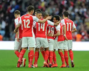 Reading V Arsenal FA Cup Semi Final 2014/15 Prints: Alexis Sanchez's Brace: Arsenal Advances to FA Cup Final with Semi-Final Victory over Reading