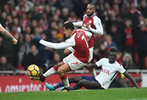 Arsenal V Tottenham Hotspur 2017-18 Prints: Alexis Sanchez's Brace: Arsenal's Premier League Victory Over Tottenham Hotspur (18-11-2017)