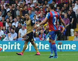 Crystal Palace V Arsenal 2015-16 Prints: Alexis Sanchez's Brace: Arsenal's Triumph Over Crystal Palace in the 2015-16 Premier League