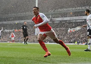 Tottenham Hotspur V Arsenal 2015-16 Prints: Alexis Sanchez's Brace: Arsenal's Victory Over Tottenham in the 2015-16 Premier League