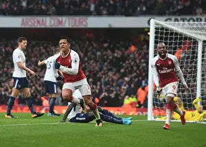 Alexis Sanchez's Brace: Arsenal's Victory Over Tottenham Hotspur (2017-18)