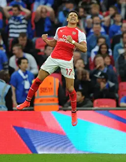 Reading V Arsenal FA Cup Semi Final 2014/15 Prints: Alexis Sanchez's FA Cup Semi-Final Goal: Arsenal's Victory over Reading