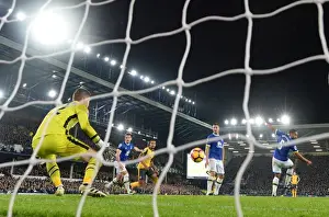 Everton V Arsenal 2016-17 Prints: Alexis Sanchez's Free-Kick Masterclass: Arsenal's Dramatic Victory Over Everton