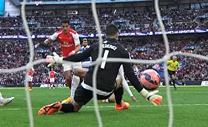 Reading V Arsenal FA Cup Semi Final 2014/15 Prints: Alexis Sanchez's Game-Winning Goal: Arsenal Advances to FA Cup Final vs. Reading
