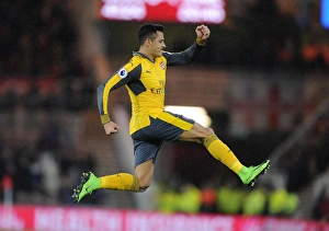 Alexis Sanchez's Goal: Middlesbrough vs. Arsenal, Premier League 2016-17