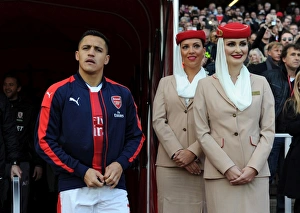 Alexis Sanchez's Grand Entrance: Arsenal vs. Middlesbrough at Emirates Stadium (2016-17)