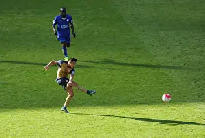 Leicester City V Arsenal 2015/16 Prints: Alexis Sanchez's Hat-Trick: Arsenal's Triumph over Leicester City