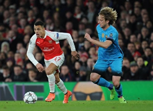 Arsenal V Barcelona 2015/16 Prints: Alexis Sanchez's Masterclass: Arsenal vs