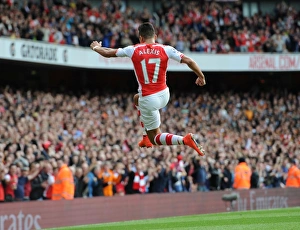 Arsenal V Hull City 2014-15 Prints: Alexis Sanchez's Stunner: Arsenal vs Hull City, Premier League 2014-15