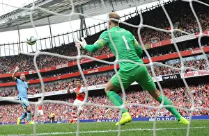 Arsenal V Manchester City 2014-15 Prints: Alexis Sanchez's Stunning Goal: Arsenal vs Manchester City