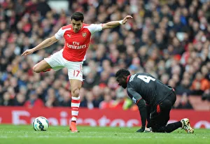 Arsenal V Liverpool 2014-15 Prints: Alexis Sanchez's Thrilling Third Goal: Arsenal vs. Liverpool, Premier League 2014-15