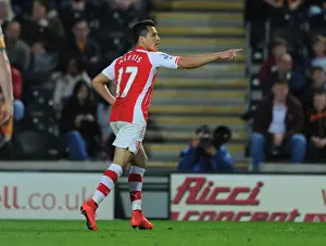 Hull City V Arsenal 2014/15 Prints: Alexis Sanchez's Triple Strike: Arsenal's Victory over Hull City