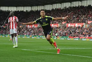 Alexis Sanchez's Triumph: Arsenal's Third Goal vs Stoke City (2016-17)