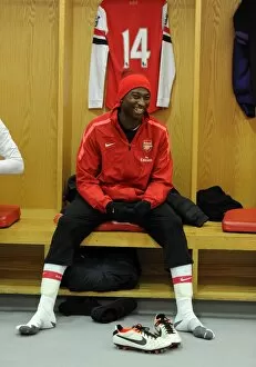 Images Dated 25th March 2013: Alfred Mugabo (Arsenal) before the match. Arsenal U19 1: 0 CSKA Moscow U19. NextGen Series