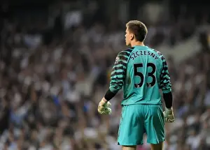 Tottenham Hotspur V Arsenal 2010-2011 Prints: Three All: Intense Battle - Wojciech Szczesny (Arsenal) vs