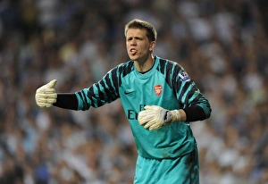 Tottenham Hotspur V Arsenal 2010-2011 Prints: Three All: Wojciech Szczesny's Epic Duel - Arsenal vs. Tottenham Hotspur, 2011