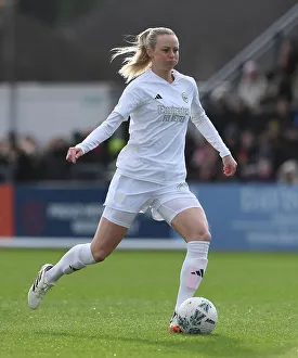 Amanda Ilestedt in Action: Arsenal Women vs. Watford Women FA Cup Fourth Round