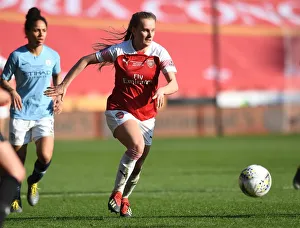 Arsenal V Manchester City - Continental Cup Final 2019 Prints: Amelia Hazard (Arsenal). Arsenal Women 0:0 Manchester City Women