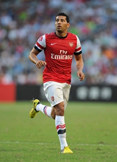 Andre Santos in Action: Arsenal vs. Kitchee (2012-13 Pre-Season Friendly, Hong Kong)
