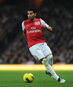 Arsenal V West Bromwich Albion 2011-12 Prints: Andre Santos in Action: Arsenal vs West Bromwich Albion, Premier League 2011-12