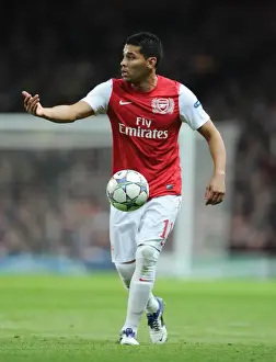 Andre Santos (Arsenal). Arsenal 2: 0 Borussia Dortmund. UEFA Champions League