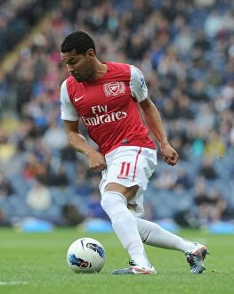 Blackburn Rovers v Arsenal 2011-12 Collection: Andre Santos (Arsenal). Blackburn Rovers 4: 3 Arsenal. Barclays Premier League