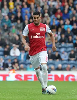 Blackburn Rovers V Arsenal 2011-12 Prints: Andre Santos Heartbreaking Struggle: Arsenal's Agonizing 4-3 Defeat at Blackburn Rovers (September 17)