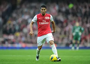 Arsenal V West Bromwich Albion 2011-12 Prints: Andre Santos Shines as Arsenal Thrashes West Bromwich Albion 3-0 (2011-12)