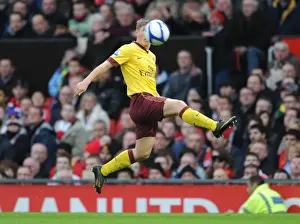 Manchester United V Arsenal FA Cup 2010-11 Prints: Andrey Arsahvin (Arsenal). Manchester United 2: 0 Arsenal, FA Cup Sixth Round